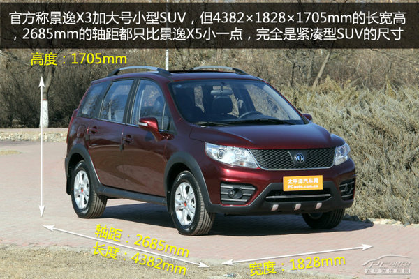 景逸X3实拍