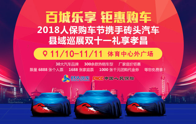 孝昌双十一车展