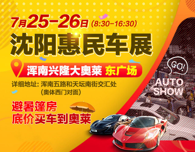 沈阳惠民车展