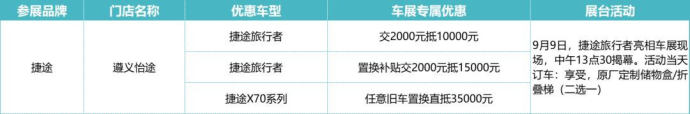遵义国际车展优惠