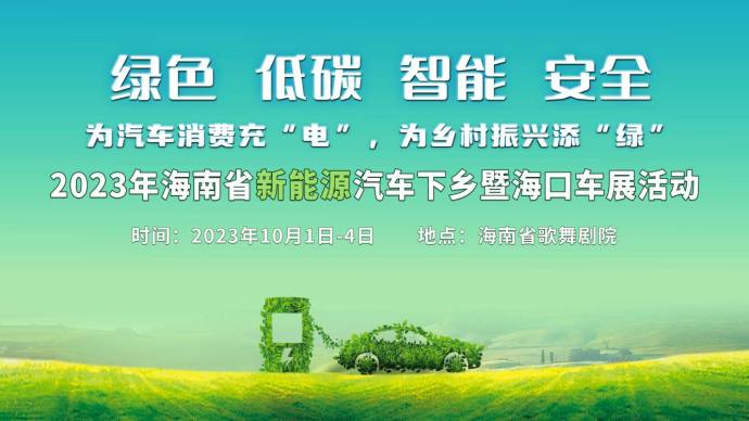 海南十一新能源车展