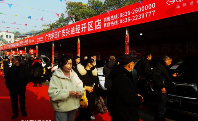 广安元旦惠民汽车展
