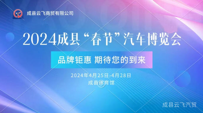 成县春季车展