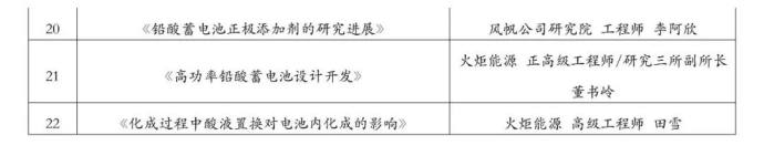中国铅酸蓄电池论坛