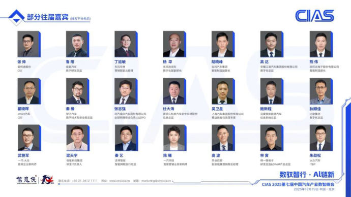 中国汽车产业数智峰会